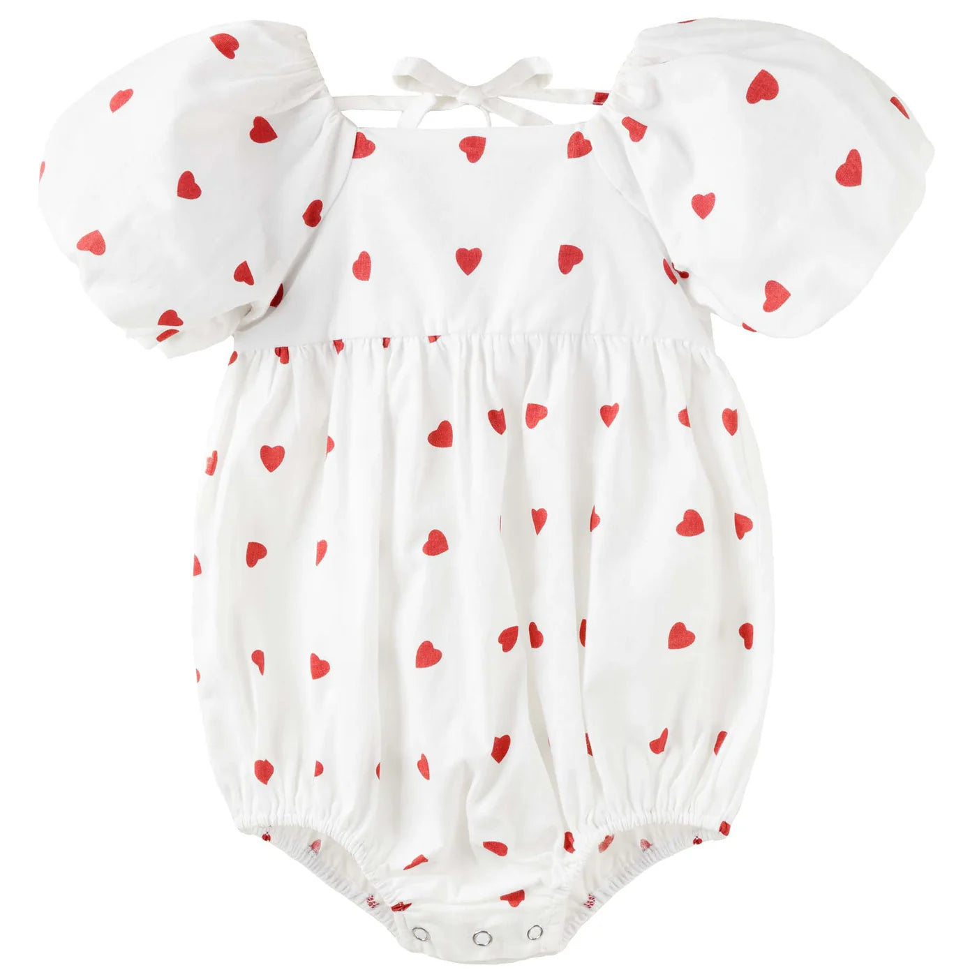 Designer Kidz- Love Heart Tie Romper