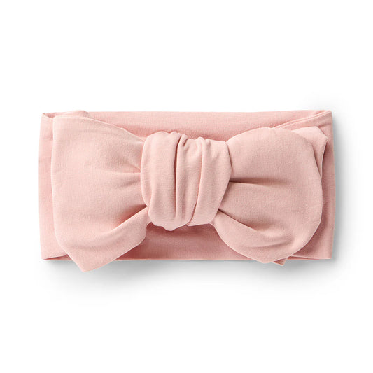 Snuggle Hunny- Lullaby Pink Oversized Bow Headband