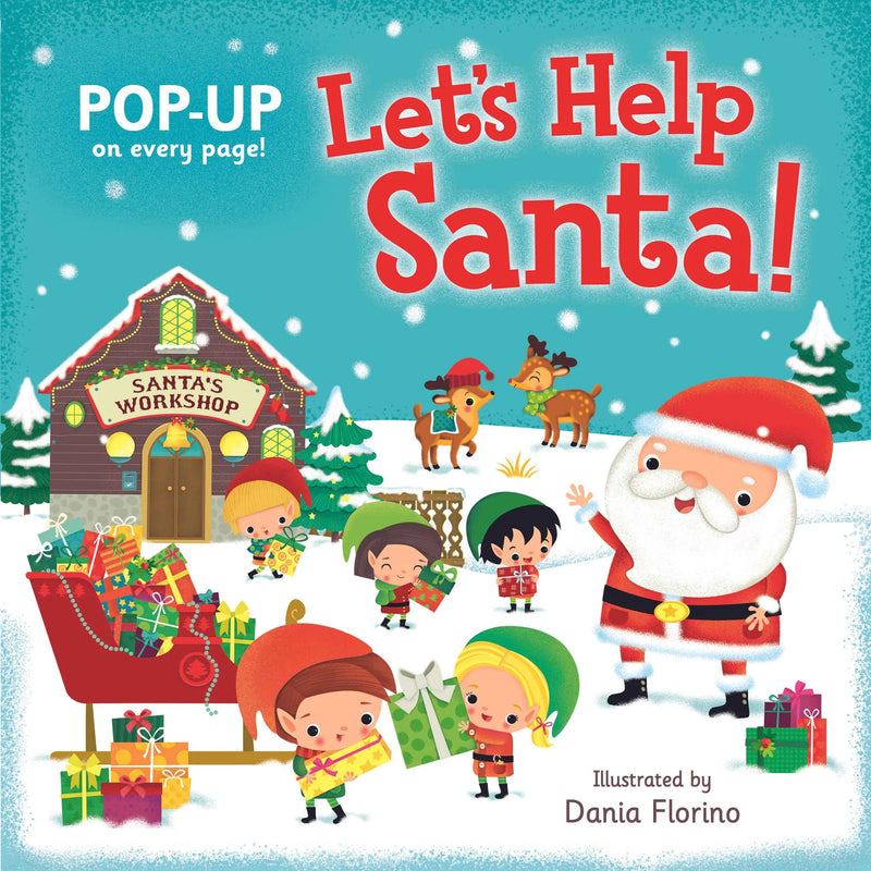 Let's Help Santa- Pop Up Book