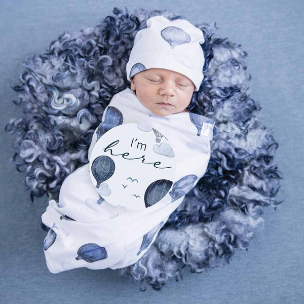 Snuggle Hunny - Cloud Chaser & Indigo Milestone Cards