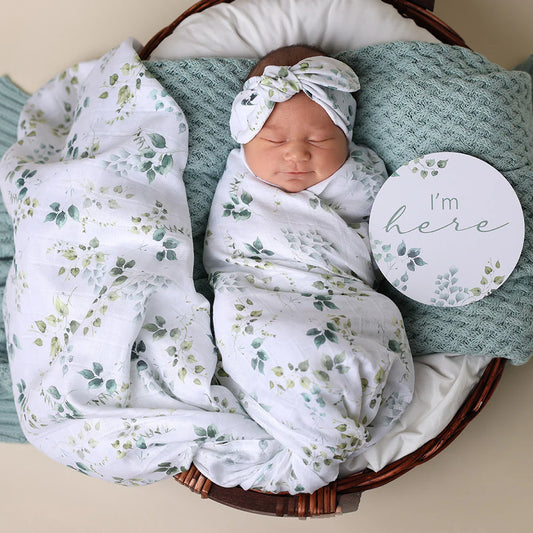 Snuggle Hunny Kids-Eden Organic Muslin Wrap