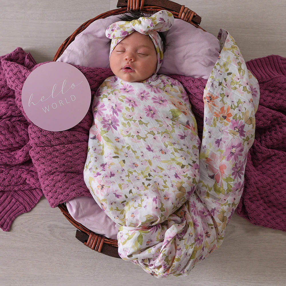 Snuggle Hunny Kids- Isla Organic Muslin Wrap