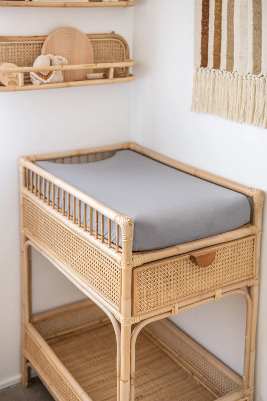 Kiin Baby- Cloud Cotton/Bamboo Fitted Bassinet Sheet