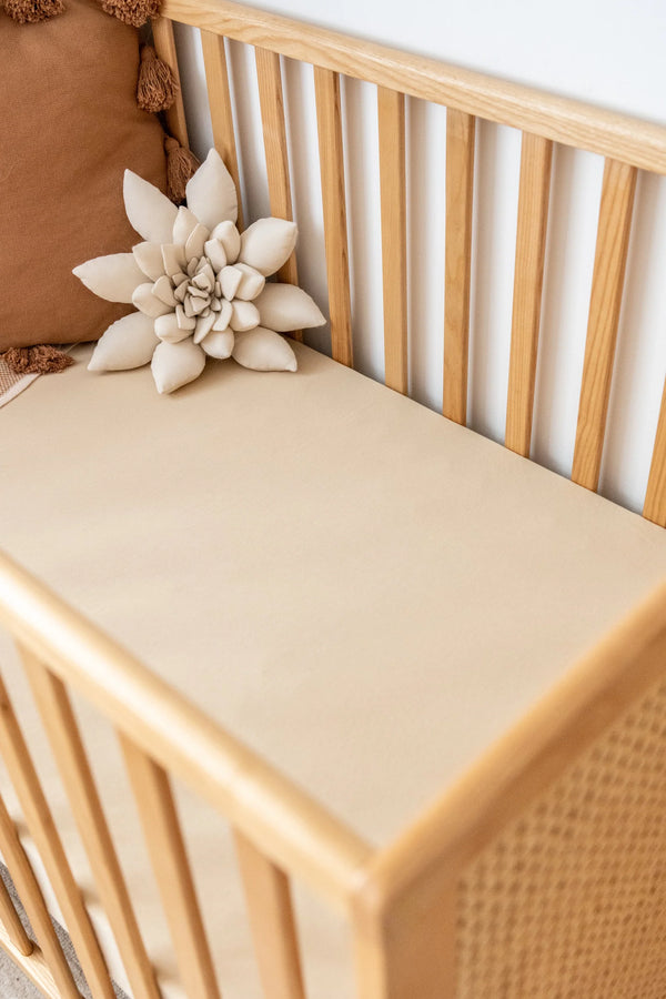 Kiin Baby- Oat Cotton/Bamboo Fitted Cot Sheet