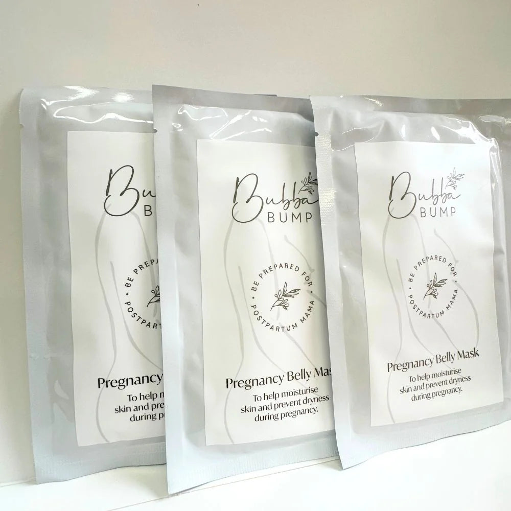 Bubba Bump - 3 pack Organic Pregnancy Belly Mask