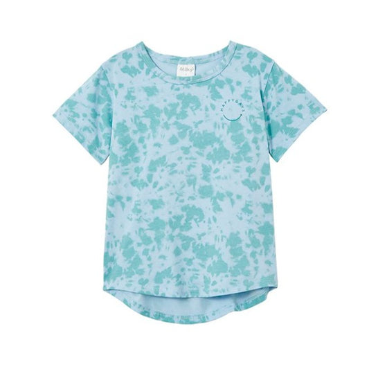 Milky Clothing- Green Tie Dye Tee