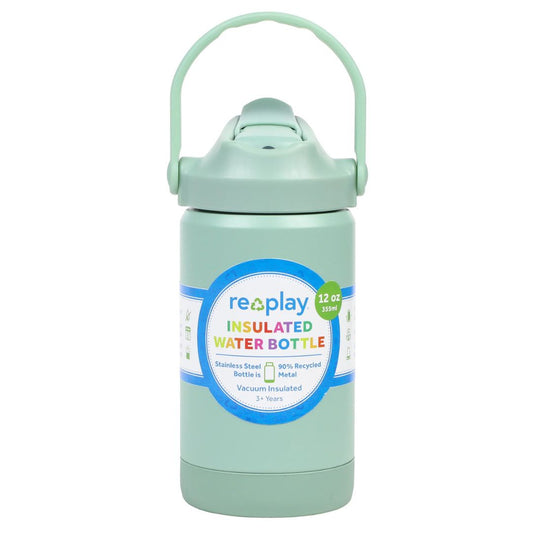 Re-Play- Sage Insulated Water Bottle 355mL