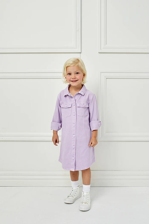 Milky Clothing - Lavender Cargo Dress