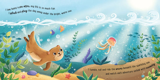 Story Time- I Love Being A Sea Otter- Board Padded Book