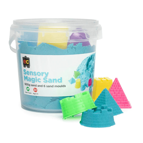 Sensory Magic Sand with Moulds- Blue