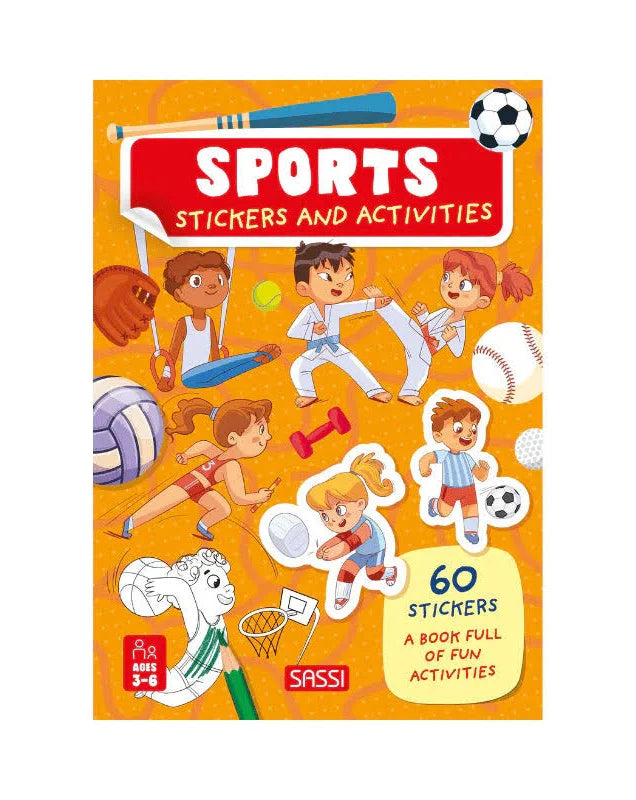 Sassi - Sports Sticker & Activity Book