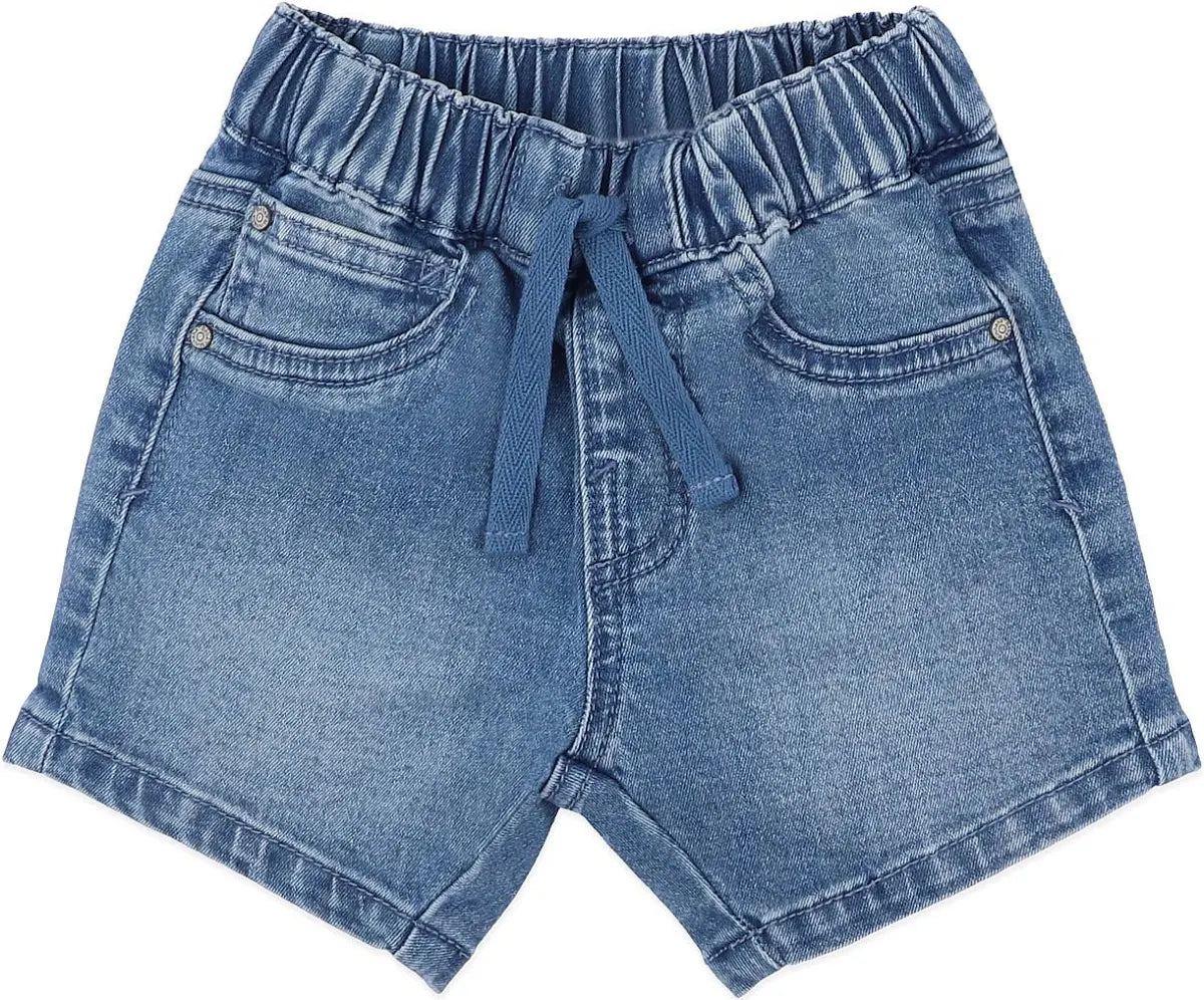 Infant - Denim Pull-On Shorts for Kids - The Fashion Baby and Co