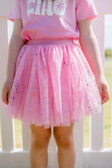 Milky Clothing - Rainbow Foil Tutu Skirt