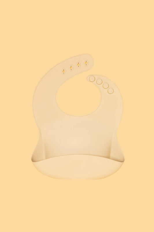 Kiin Baby - Vanilla -Silicone Catch Bib