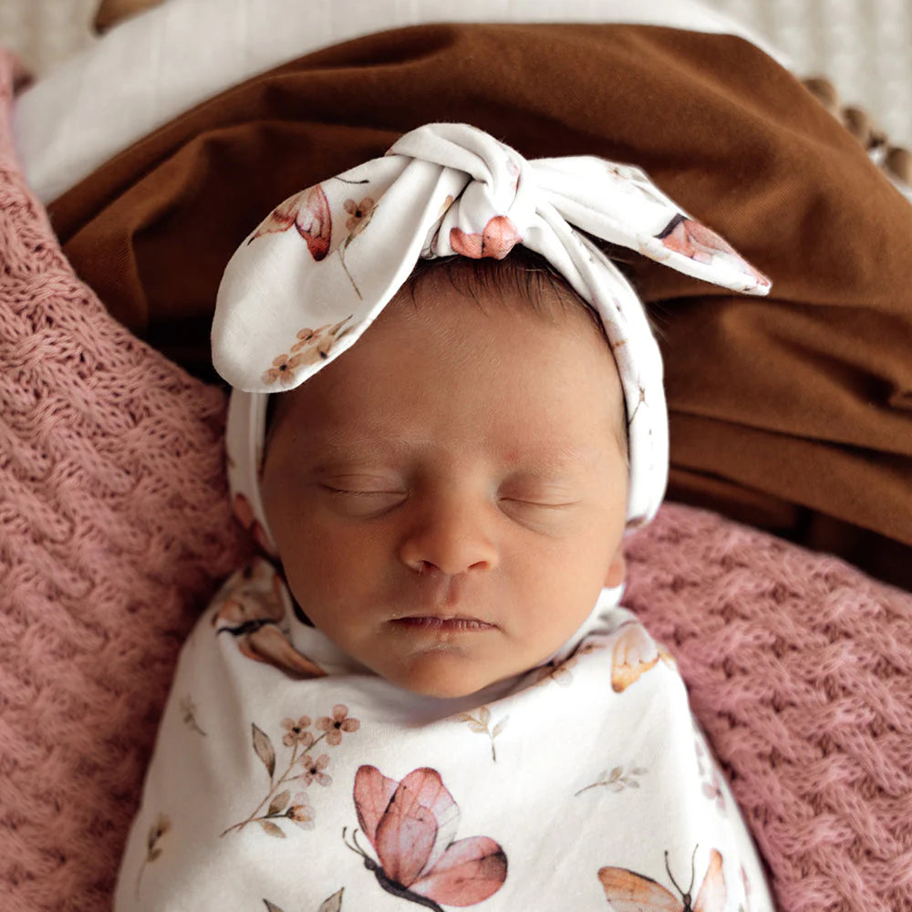 Snuggle Hunny Kids- Topknot - Butterfly