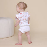 Snuggle Hunny Kids- Organic Milk Ruffle Bloomers