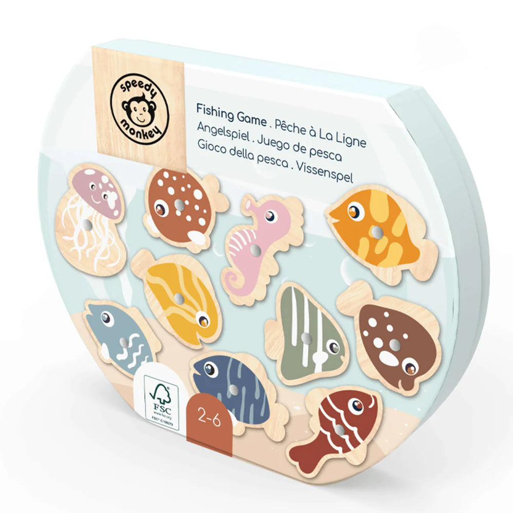 Speedy Monkey- Magnetic Fishing Game
