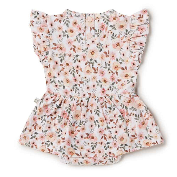 Snuggle Hunny - Spring Floral Organic Dress