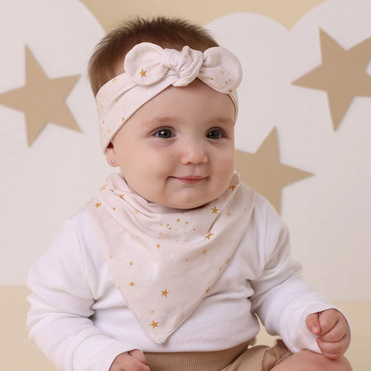 Snuggle Hunny Kids- Stardust Dribble Bib