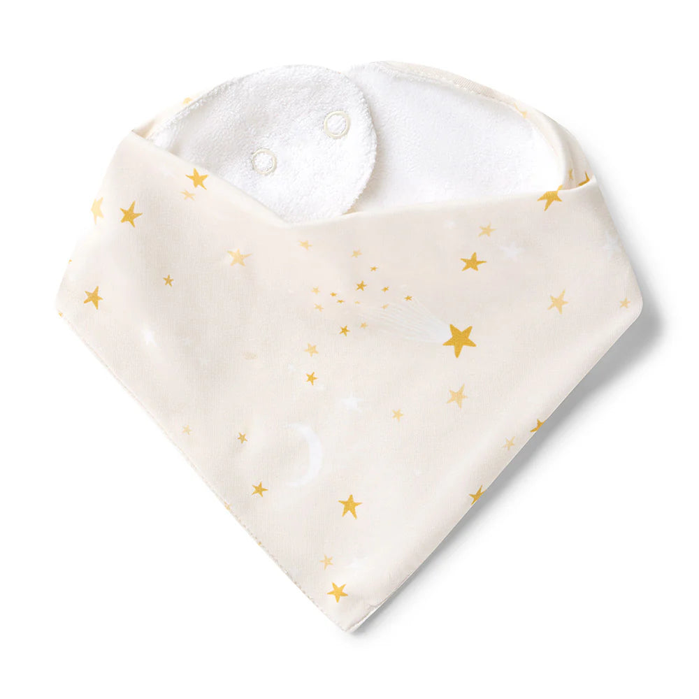 Snuggle Hunny Kids- Stardust Dribble Bib