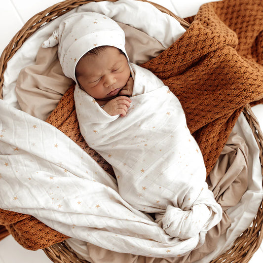 Snuggle Hunny - Stardust Organic Muslin Wrap