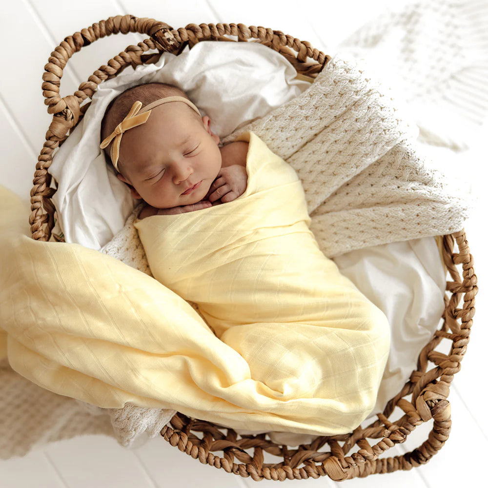 Snuggle Hunny Kids- Sunlight Organic Muslin Wrap
