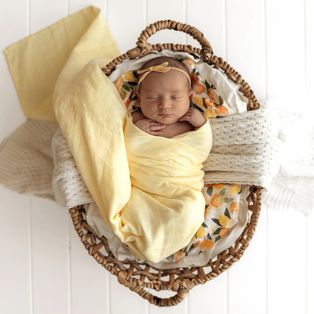 Snuggle Hunny Kids- Sunlight Organic Muslin Wrap