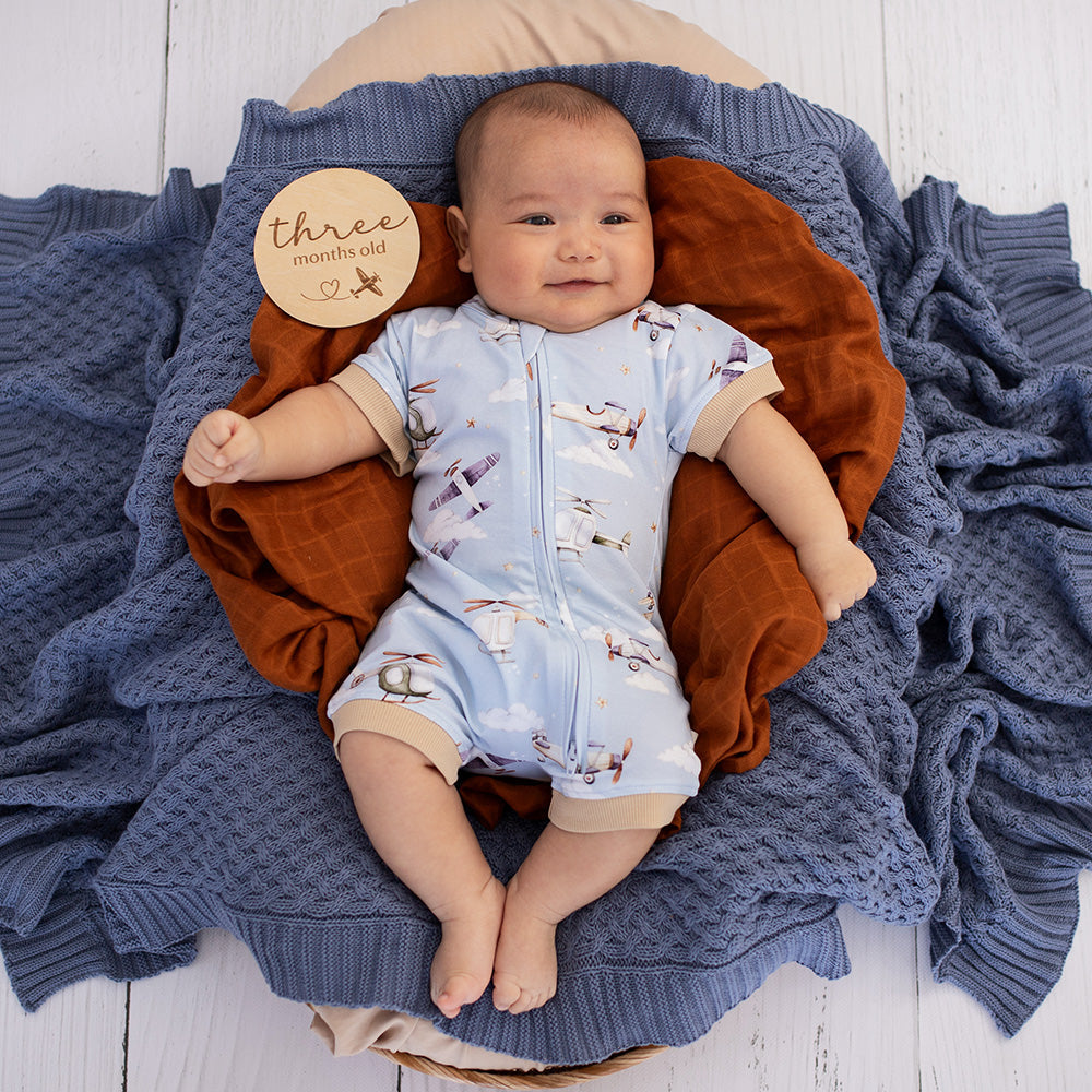Snuggle Hunny - Taking Flight Organic Snuggle Shortie