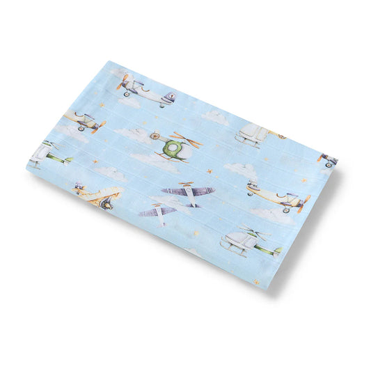 Snuggle Hunny Kids- Taking Flight Organic Muslin Wrap