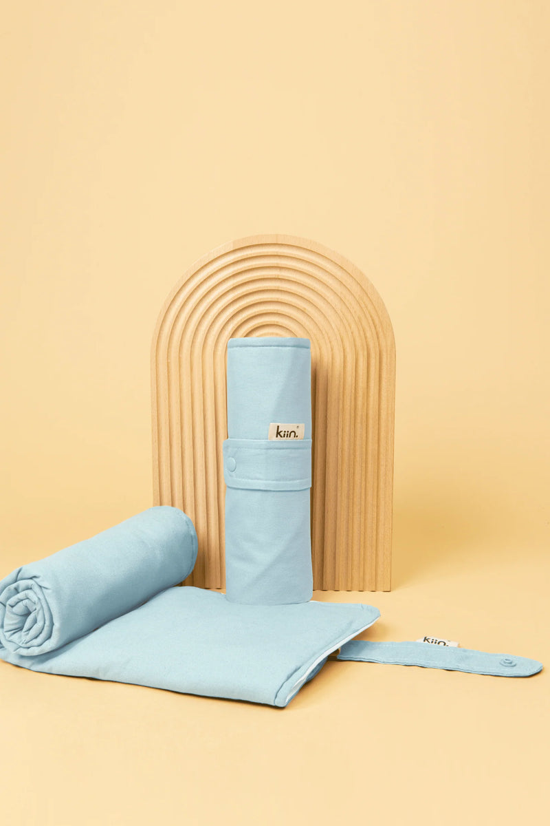 Kiin Baby-Travel Change Mat- Pastel Sky