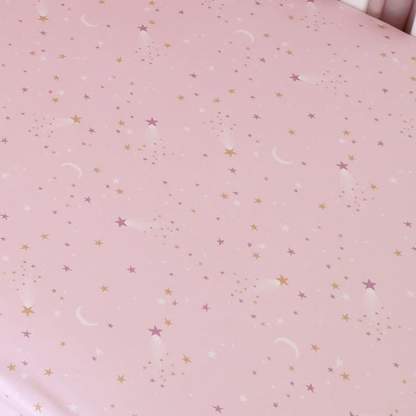 Snuggle Hunny - Twinkle Fitted Cot Sheet