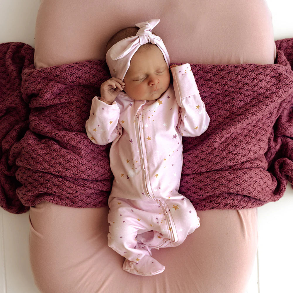 Snuggle Hunny Kids - Twinkle Organic Snuggle Sleepsuit Zip Footie