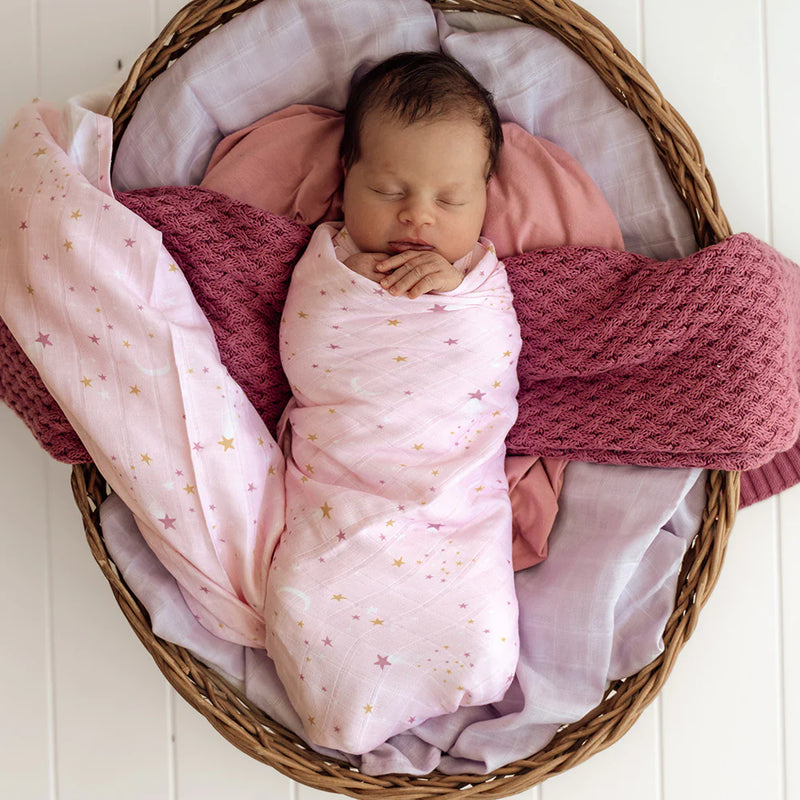 Snuggle Hunny Kids- Twinkle Organic Muslin Wrap