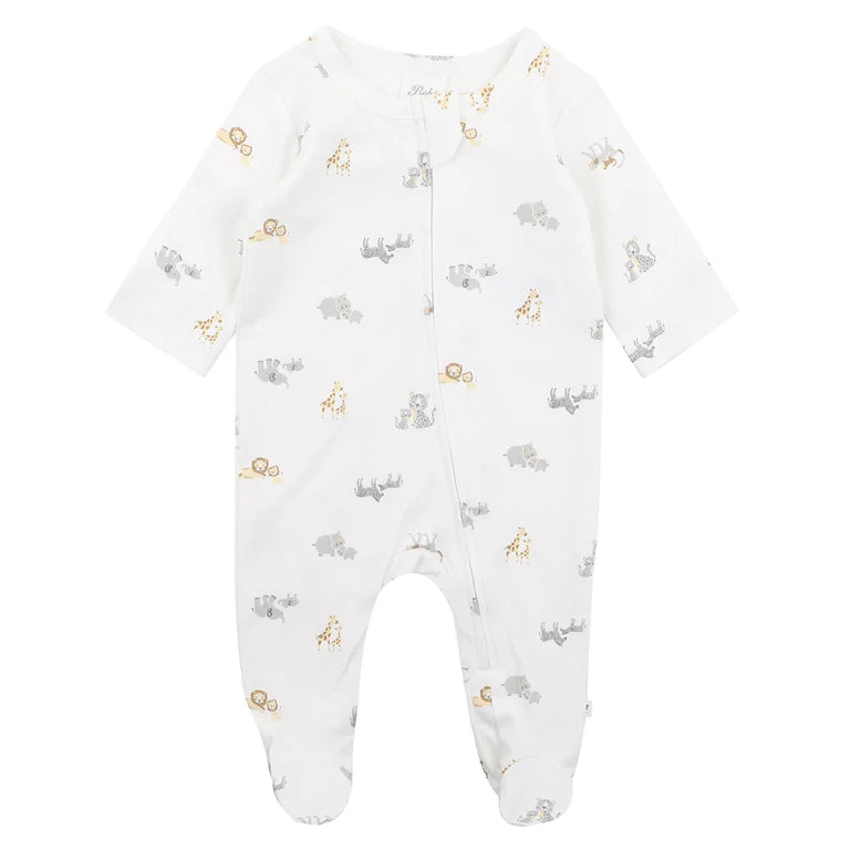 Bebe - Safari Long Sleeve Romper