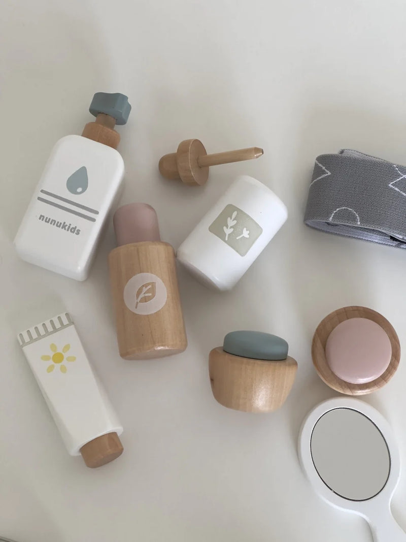 Nunu Kids- Wooden Skincare Playset