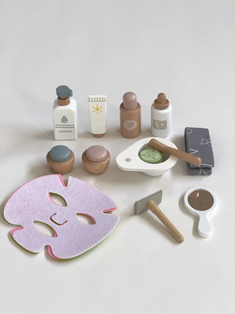 Nunu Kids- Wooden Skincare Playset