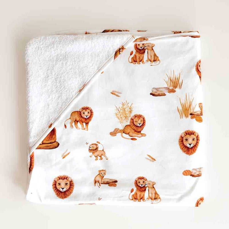 Snuggle Hunny Kids- Hooded Towel- Lion