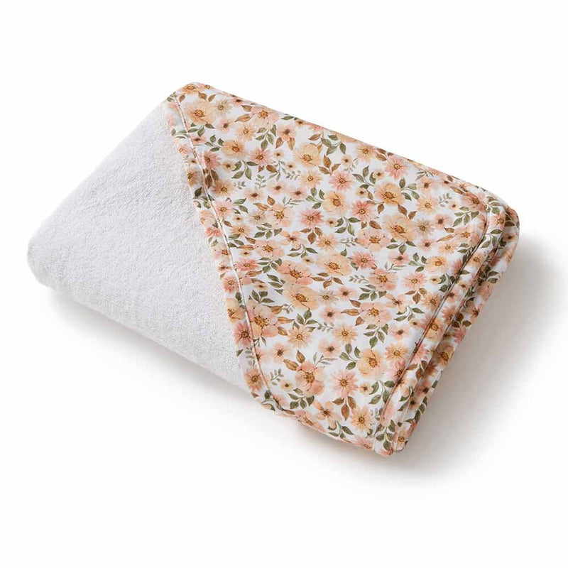 Snuggle Hunny Kids- Hooded Towel- Spring Floral