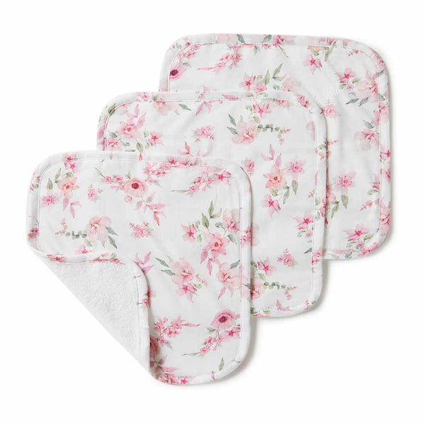 Snuggle Hunny - 3 Pack Wash Cloths-Camille