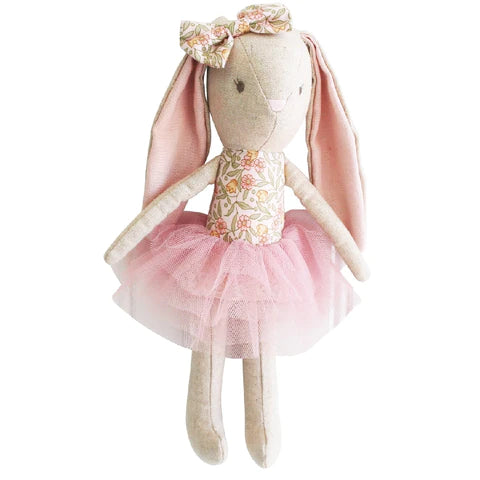 Alimrose- Mini Angel Bunny- 26cm - Blossom Lily Pink