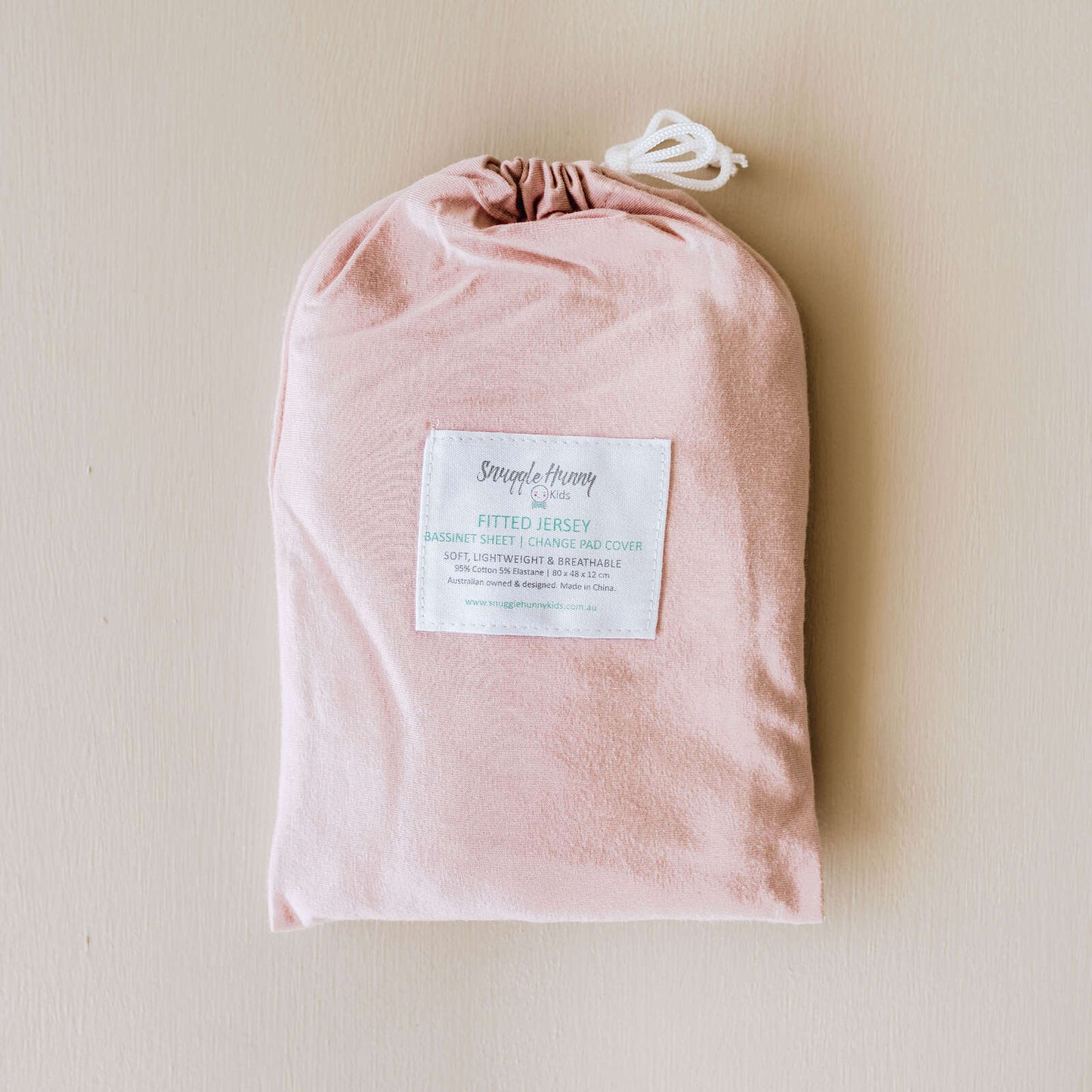 Snuggle Hunny Kids- Lullaby Fitted Bassinet Sheet & Change Pad Cover