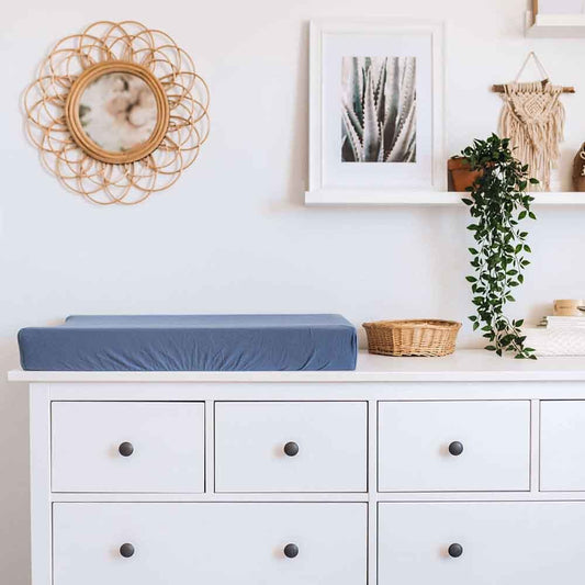 Snuggle Hunny Kids- Reign Fitted Bassinet Sheet & Change Pad Cover