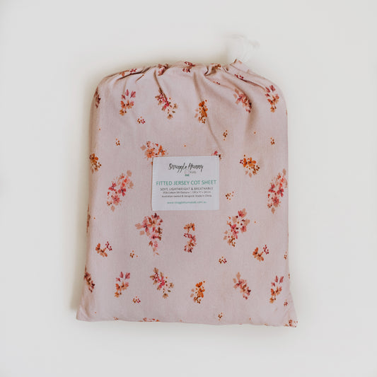 Snuggle Hunny Kids- Esther Fitted Cot Sheet