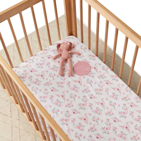 Snuggle Hunny Kids- Camille Fitted Cot Sheet