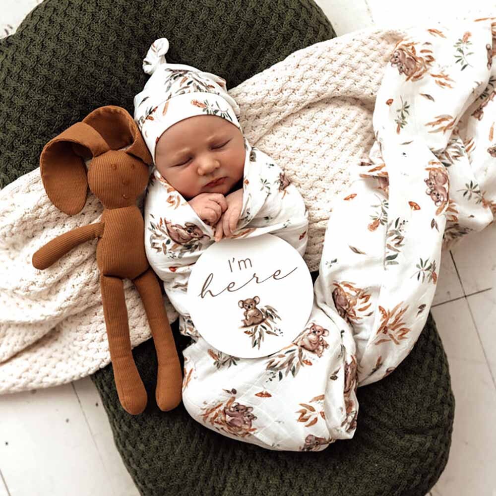 Snuggle Hunny Kids- Koala Organic Muslin Wrap