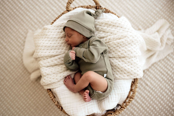 Snuggle Hunny Kids- Knotted Beanie- Dewkist