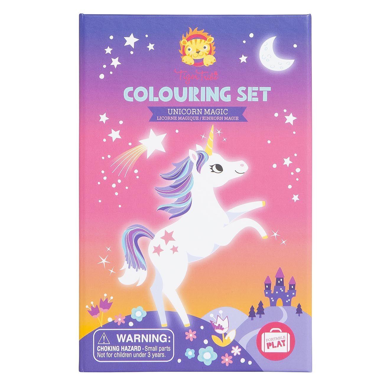Tiger Tribe- Unicorn Magic- Colouring Set