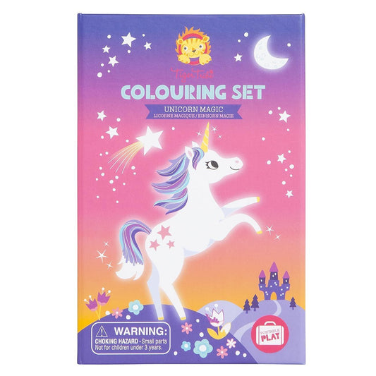 Tiger Tribe- Unicorn Magic- Colouring Set