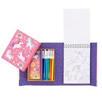 Tiger Tribe- Unicorn Magic- Colouring Set