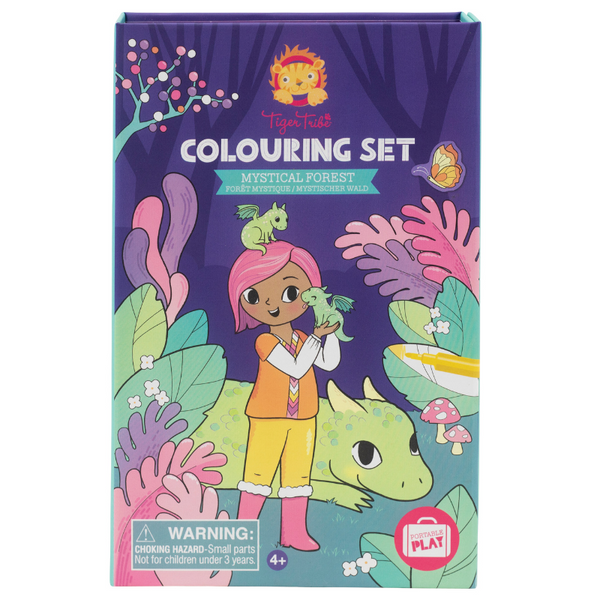 Tiger Tribe-  Colouring Set- Mystical Forest